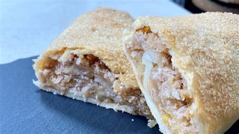 Strudel di mele con cocco e fichi secchi 